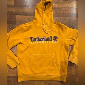 TIMBERLAND - Men's 50th Anniversary Est. 1973 Hoodie Yellow Size Medium